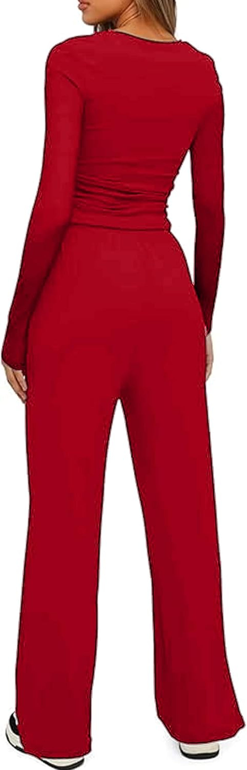 Women'S Two Piece Outfit Joggers Sets Lounge Sweatsuit Tracksuit Sweatpants Sets with Pocket